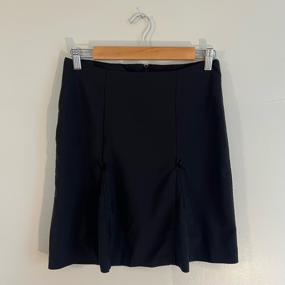 Y2K Speechless coquette black bow embellished fitted skirt feminine twee